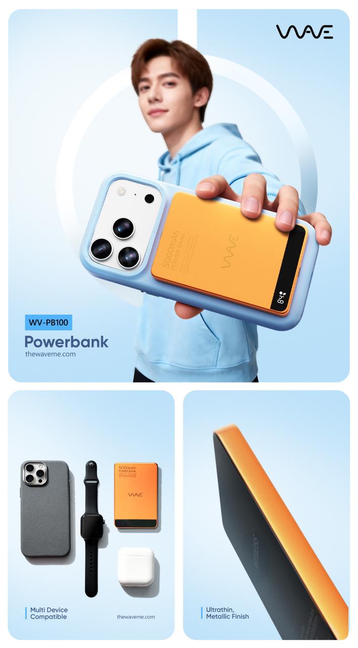 Wave Ultrathin Powerbank - Visilex Trading UAE